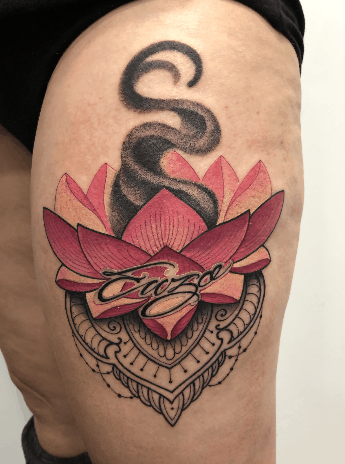 lotus-ornamental-tattoo